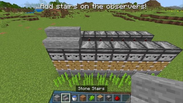 Easy Automatic Sugarcane Farm in Minecraft Bedrock! смотреть онлайн