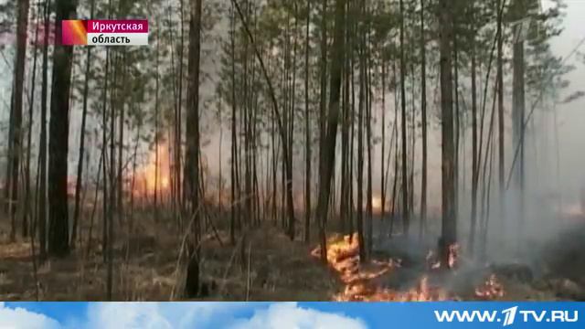 Лесные пожары бушуют в Бурятии и угрожают турбазам на Байкале. смотреть онлайн