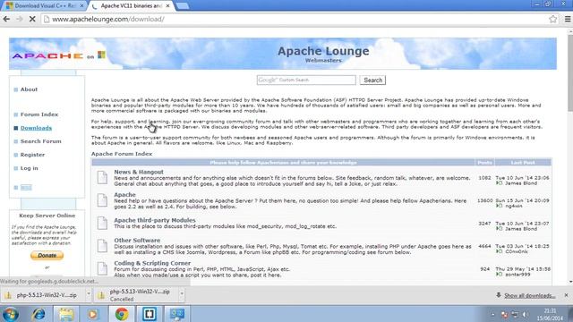Php Tutorial - Installing Php And Apache смотреть онлайн