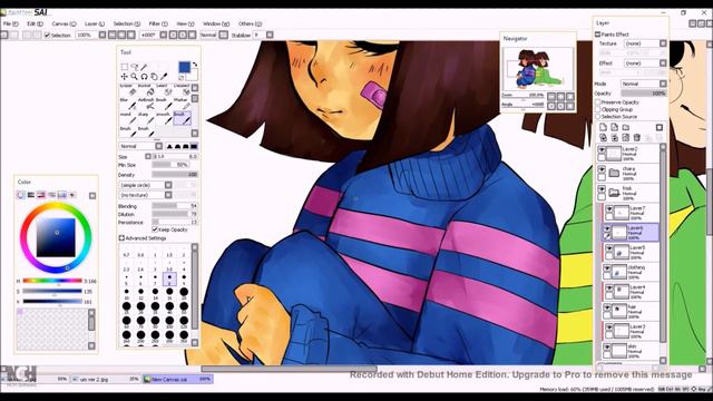 [SpeedPaint] Frisk And Chara In A Pile Of Golden Flowers смотреть онлайн