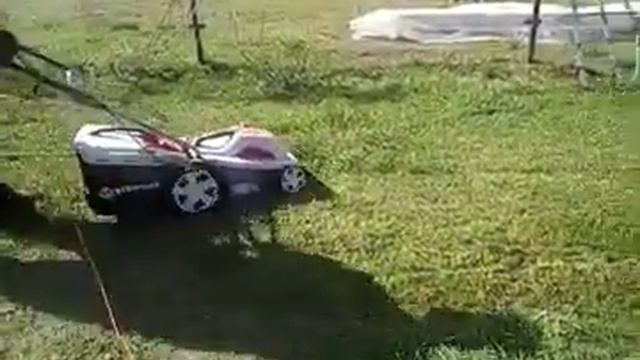 Электрическая газонокосилка Sterwins смотреть онлайн