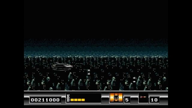 Sega Mega Drive 2 (Smd) 16-bit Batman Level 5 In The Sky Over Gotham City