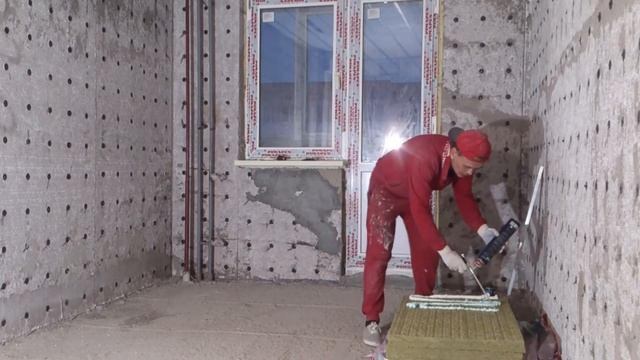 Ремонт своими руками. Установка подоконника. Теплошумоизоляция стен. смотреть онлайн