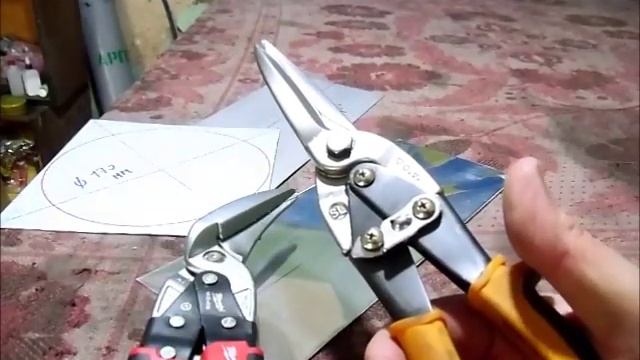 Ножницы удлинённые по металлу Milwaukee 290 мм, левый рез смотреть онлайн