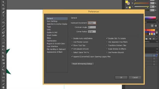 How to Adjust Keyboard Increment - Distance Objects Move Using Arrow Keys - Adobe Illustrator CC CS смотреть онлайн