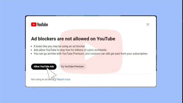 YouTube | AdBlocker not Allowed on Youtube смотреть онлайн