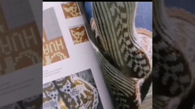 Необычные варежки и носочки в технике жаккард. Классные узоры смотреть онлайн