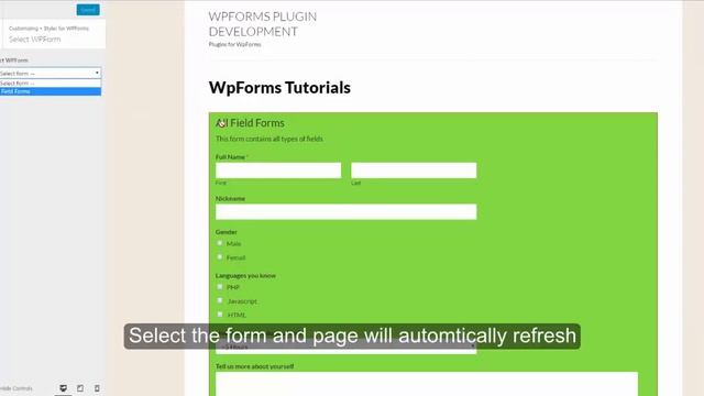 Best WordPress Plugin to Set Form Header Padding in WpForms смотреть онлайн