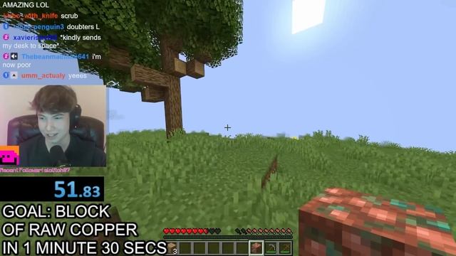 Speed Running Random Items But My Render Distance is TWO camman18 Full Twitch VOD смотреть онлайн