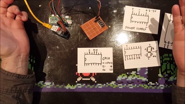 How to connect a 7 or 8-segment display to a Raspberry Pi without using 7 or 8 GPIO-pins смотреть онлайн
