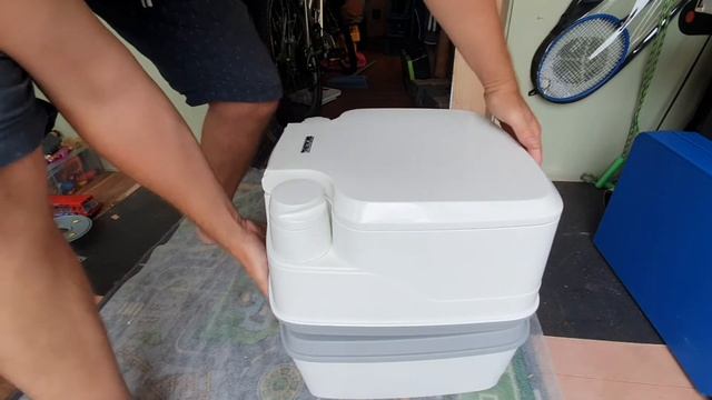 Portable camping toilet Porta Potti 365 quick manual Thetford смотреть онлайн