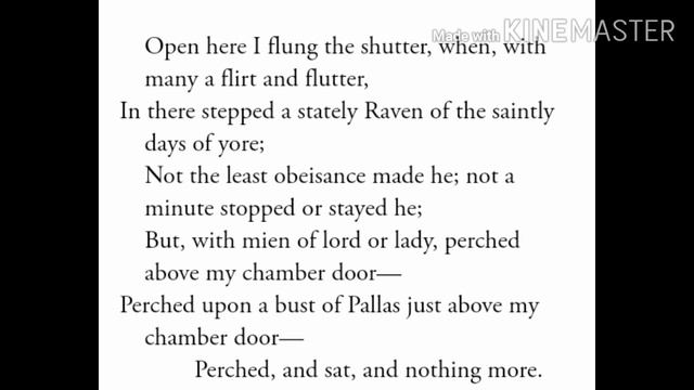 Raven by Edgar Allen Poe: summary смотреть онлайн