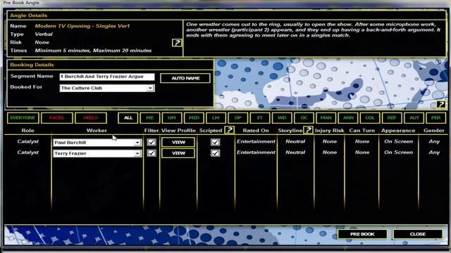 Let's Play Total Extreme Wrestling 2013 - Episode 4 - Booking time! смотреть онлайн