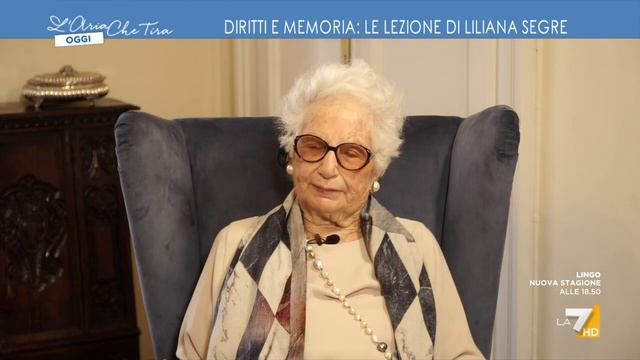Myrta Merlino intervista la senatrice a vita Liliana Segre, una vita contro gli indifferenti смотреть онлайн
