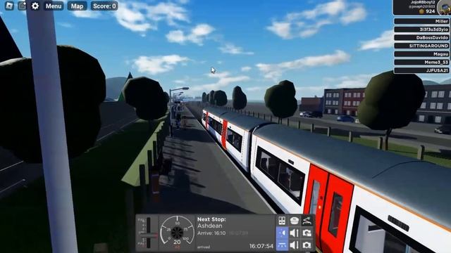 The big Update 1.1| Trip: Ashdean-Norrington| ROBLOX British Railways Episode 17| Driver смотреть онлайн