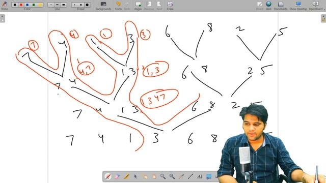 Merge sort | Time and Space | Data Structure and Algorithms in JAVA смотреть онлайн