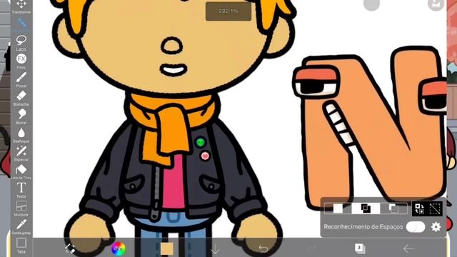 Drawing All alphabet lore in Toca Life / Humanized Alphabet lore humanized / смотреть онлайн