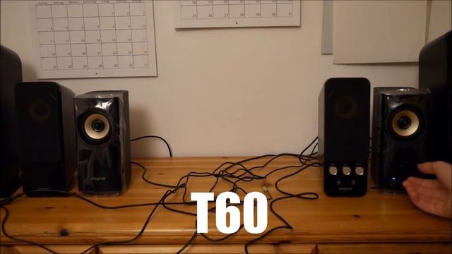 Creative T20 Series II vs Creative T60 || Sound Demo w/ Bass Test смотреть онлайн