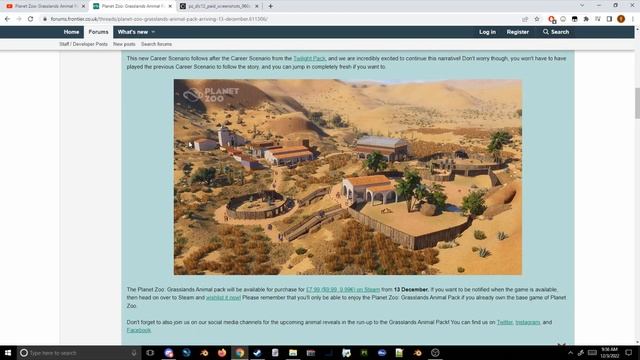 Grasslands Pack is Here, Here's My Thoughts - Planet Zoo News смотреть онлайн