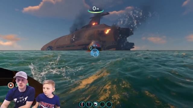 SUBNAUTICA Игра симулятор выживания под водой на Океанической планете смотреть онлайн