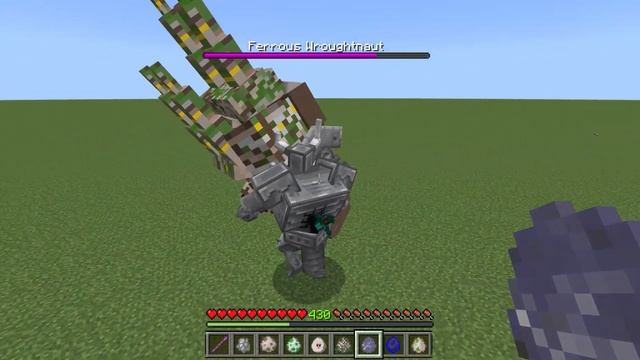 FERROUS WROUGHTNOUT Vs ALL IRON GOLEM in Minecraft Mobs Battle смотреть онлайн