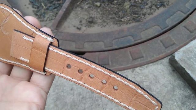 Ремешок для часов из кожи 