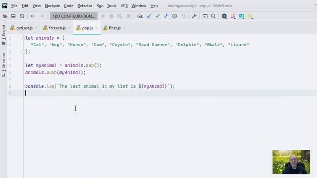 J009: Array: Last Element смотреть онлайн