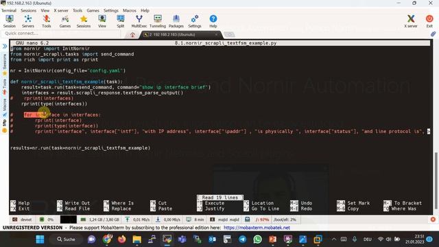 22. TextFSM Parser in Nornir Automation Scripts смотреть онлайн