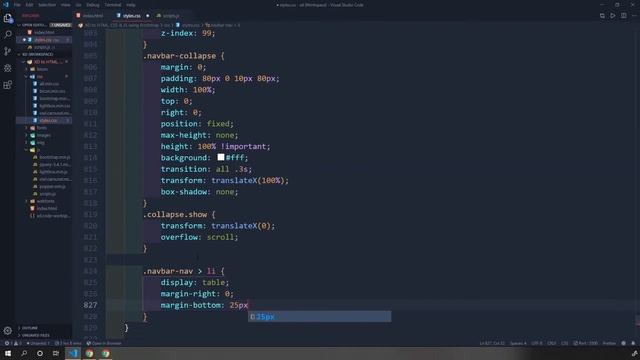 XD to HTML, CSS & JS using Bootstrap 11 (Responsive part 1) смотреть онлайн