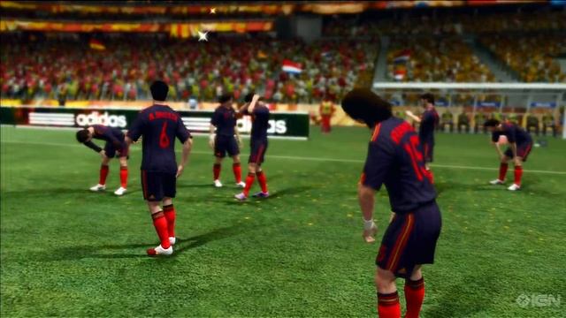 World Cup 2010 Finals - Netherlands vs Spain (Sim) смотреть онлайн