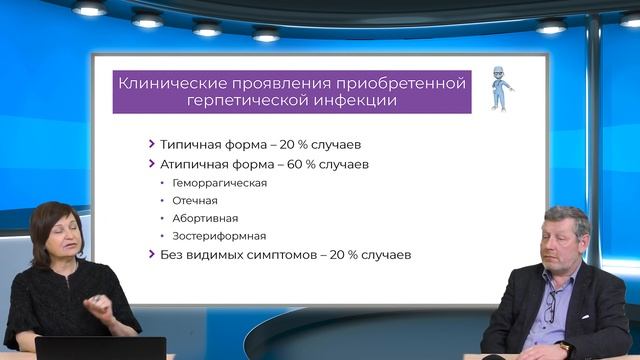 27.03.2021 15:30 Порочный круг рецидивов герпетической инфекции. Часть 1