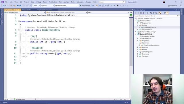 Entity Framework and Azure DevOps - 01 bootstrap project смотреть онлайн