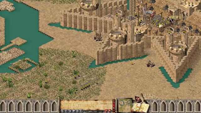 Stronghold Crusader HD - KI Kämpfe mit Patch - Nizar, Emir und Wazir vs Richard und Sheriff - Teil смотреть онлайн