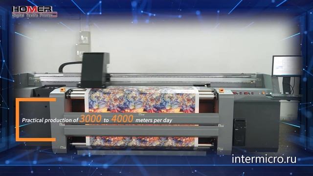 Начало поставок топовых сублимационных принтеров HOMER HM1800P4 от компании ИНТЕРМИКРО смотреть онлайн