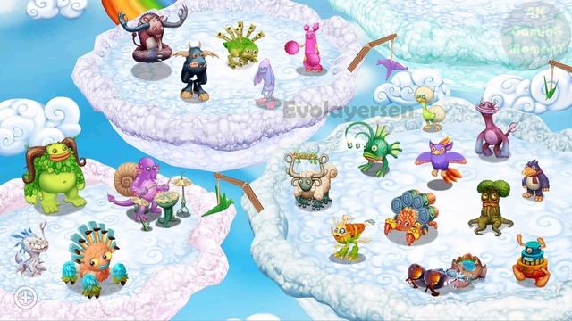 My Singing Monsters: Dawn Of Fire - Cloud Island (Full Song 14.04.2022) 4k
