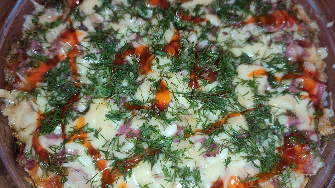 Вкусная ПИЦЦА "ПЯТИМИНУТКА" в микроволновке. Быстро и просто! смотреть онлайн