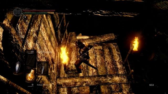 Wanderer Set and Falchion Location [From Firelink Shrine] - DS Remastered смотреть онлайн