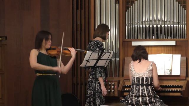 Йозеф Рейнбергер. Увертюра для скрипки и органа (адажио и фуга)