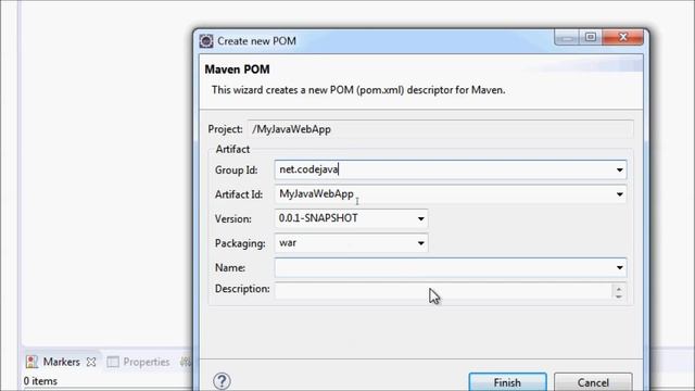 How to create Java web project with Maven in Eclipse смотреть онлайн