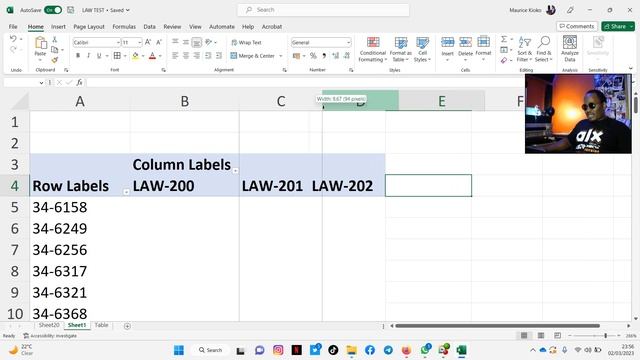 CONCATENATEX FUNCTION ON PIVOT TABLE IN EXCEL смотреть онлайн