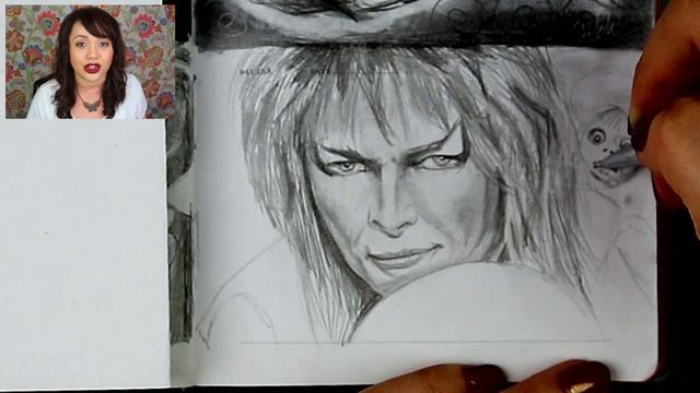 THE GOBLIN KING! Labyrinth (Sketch A Day 108) смотреть онлайн