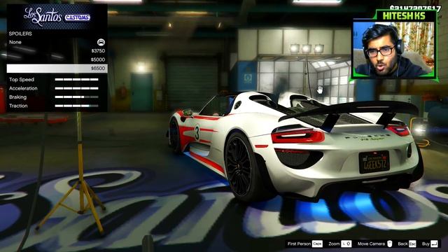GTA 5 Hindi - Buying Porsche 918 Spyder - Hitesh KS смотреть онлайн