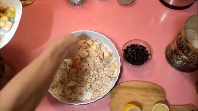 Яблочный пирог на скорую руку. Яблочный крамбл. Выпечка. смотреть онлайн