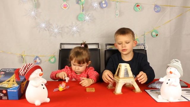 Собираем 3D Пазлы / 3D Puzzle / Глобус Disney