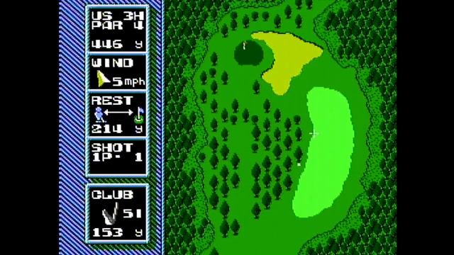 NES Open Tournament Golf by Nintendo 1987 смотреть онлайн