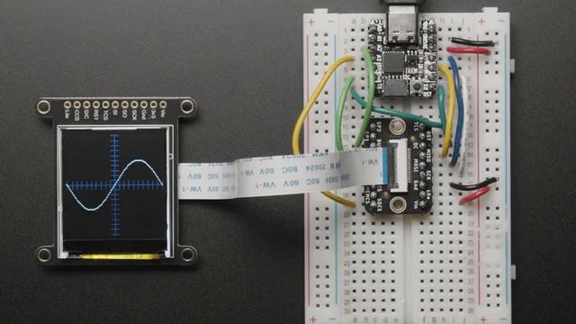 Adafruit 1.44inch Color TFT LCD Display with MicroSD Card breakout - ST7735R смотреть онлайн