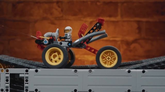 Survive The Treadmill - Experiment With Lego Vehicles -  #lego #treadmill #moc
