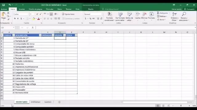 Gestion de inventario automatico de entradas y salidas - Aumentar y descontar stock смотреть онлайн