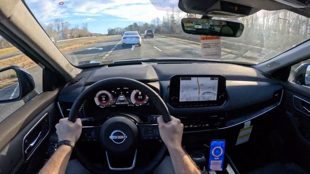 2023 Nissan Rogue Platinum - POV Test Drive | 0-60 смотреть онлайн