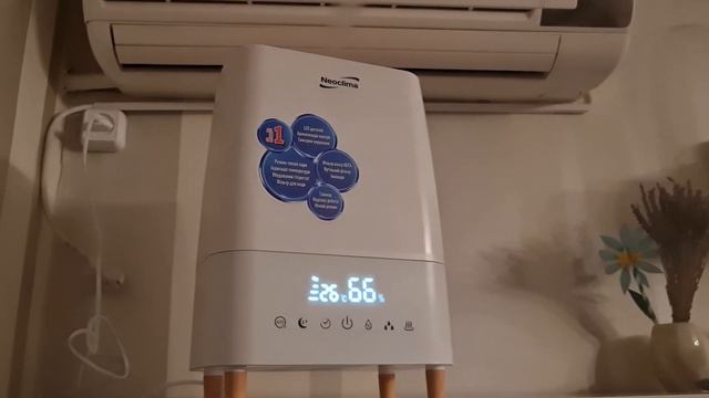 Обзор -Увлажнитель воздуха NEOCLIMA SP-75WW смотреть онлайн